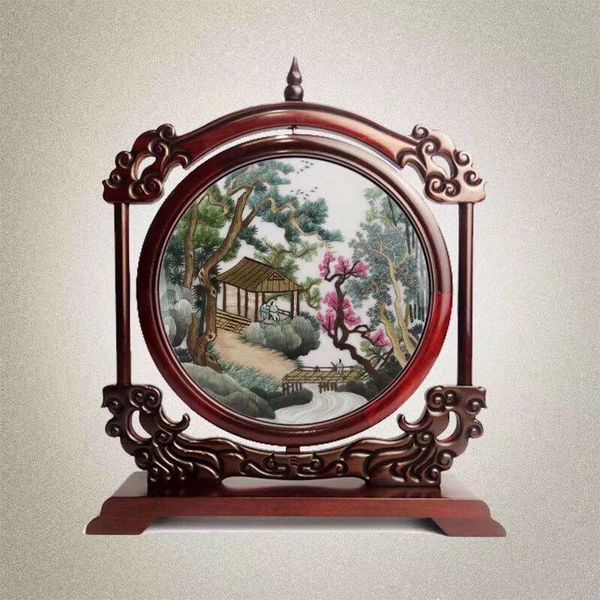 decorative objects & figurines creative antique chinese home decor table ornaments ethnic hand embroidery silk designs works with bubinga wo
decorative objects & figurines creative antique chinese home decor table ornaments ethnic hand embroidery silk designs works with bubinga wo