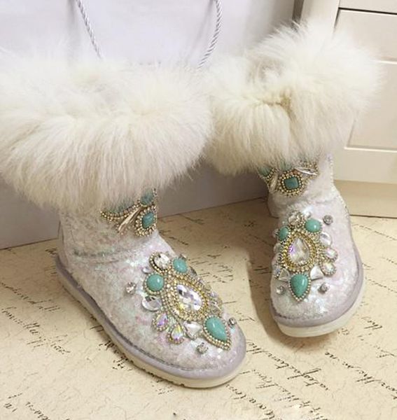 luxury... fox skin turquoise diamonds... embellished stone snowboots... warm winter bling sequins... mid-calf boots... 4c5p, Black
luxury... fox skin turquoise diamonds... embellished stone snowboots... warm winter bling sequins... mid-calf boots... 4c5p, Black