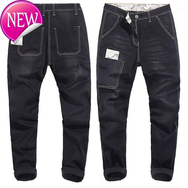 42 plus size 44 46 48 men's harlan jeans 2020 new fashion camouflage stitching elastic trousers male brand pants black blue1, Blue
42 plus size 44 46 48 men's harlan jeans 2020 new fashion camouflage stitching elastic trousers male brand pants black blue1, Blue