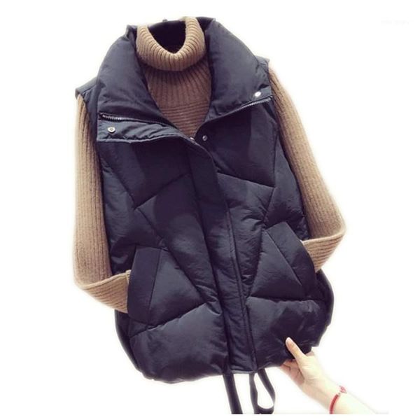 fashion autumn winter women vest stand-collar short down cotton waistcoat women casual warm coat 2019 zipper snow wear h1541, Black;white
fashion autumn winter women vest stand-collar short down cotton waistcoat women casual warm coat 2019 zipper snow wear h1541, Black;white