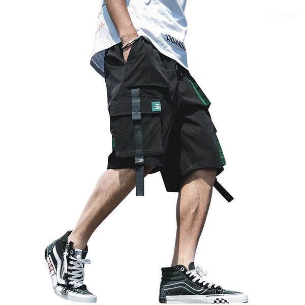 men's shorts 2021 streetwear men ribbons casual mens hip hop loose tactical side pocket sweatpants abz4251, White;black
men's shorts 2021 streetwear men ribbons casual mens hip hop loose tactical side pocket sweatpants abz4251, White;black