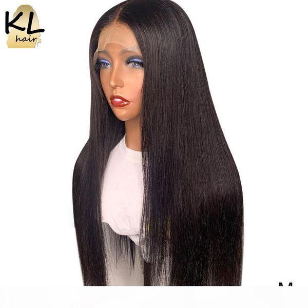 kl lace front human hair wigs straight pre plucked with baby hair 8-26 inch brazilian remy human hair 130% density 13x4 lace wig, Black
kl lace front human hair wigs straight pre plucked with baby hair 8-26 inch brazilian remy human hair 130% density 13x4 lace wig, Black