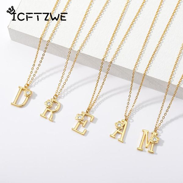 pendant necklaces fashion initial a-z letter with folwer for women stainless steel gold boho birthday christmas jewelry, Silver
pendant necklaces fashion initial a-z letter with folwer for women stainless steel gold boho birthday christmas jewelry, Silver
