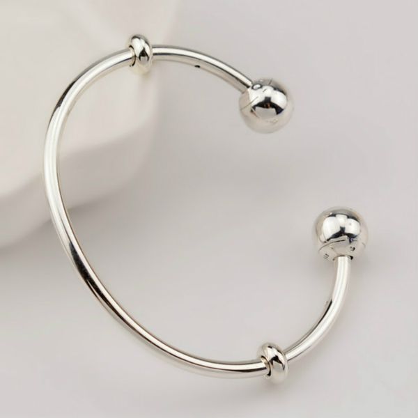 2021 new 100%925 sterling silver original moments open silver bangle logo caps fit pan women basic bracelets diy jewelry, Black
2021 new 100%925 sterling silver original moments open silver bangle logo caps fit pan women basic bracelets diy jewelry, Black