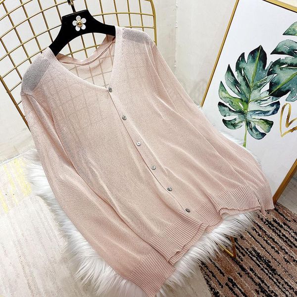 slim thin single-breasted solid knitted coat for women v-neck long sleeve sunscreen shirt summer korean cardigan femme, Black;brown
slim thin single-breasted solid knitted coat for women v-neck long sleeve sunscreen shirt summer korean cardigan femme, Black;brown