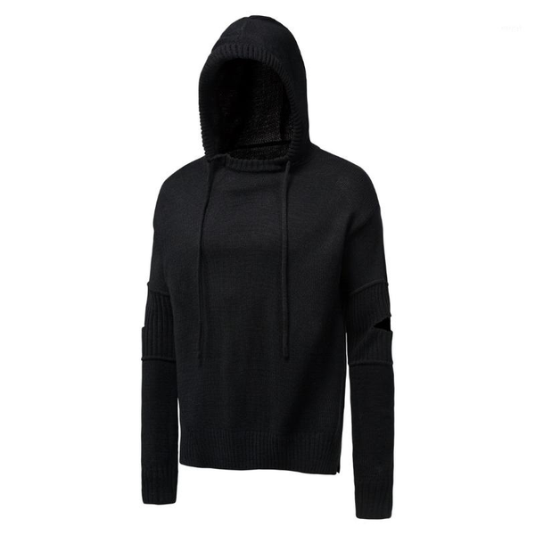 men's sweaters landisto men clothing knitted sweater hooded loose fashion european / american style mens1, White;black
men's sweaters landisto men clothing knitted sweater hooded loose fashion european / american style mens1, White;black