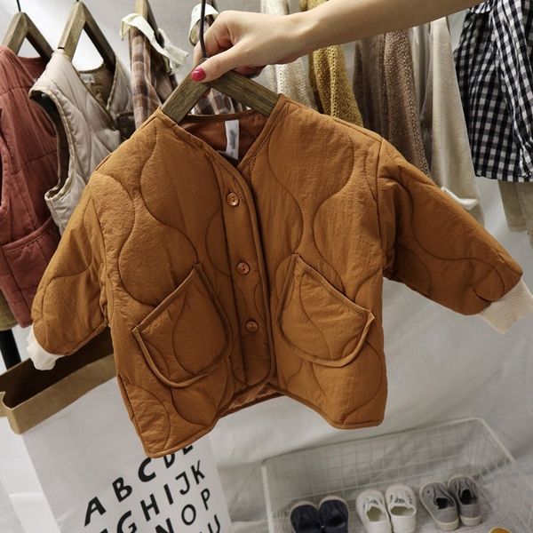 autumn winter boys girls 4 colors quilted clothes sets 2020 children thin cotton coat and casual pants 2 pcs suits lj201203, White
autumn winter boys girls 4 colors quilted clothes sets 2020 children thin cotton coat and casual pants 2 pcs suits lj201203, White