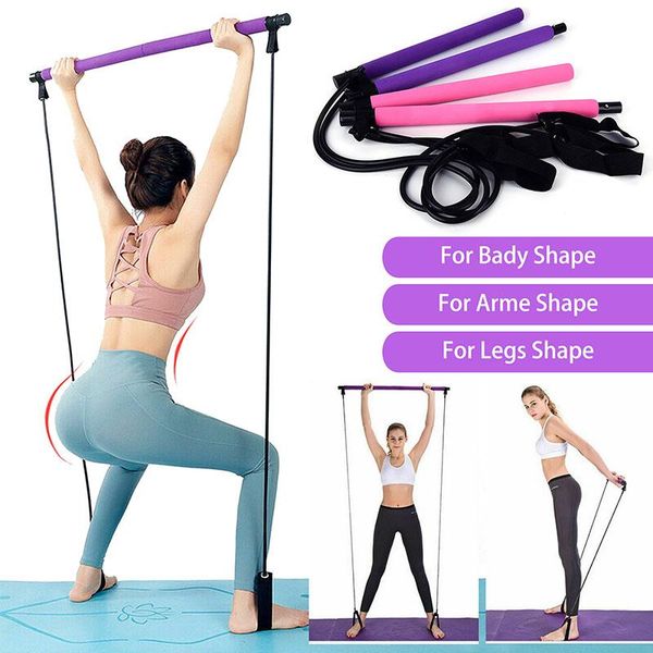 resistance bands pilates stick yoga bar training exercise bodybuilding fitness crossfit gym equipment with tube elastic rubber
resistance bands pilates stick yoga bar training exercise bodybuilding fitness crossfit gym equipment with tube elastic rubber