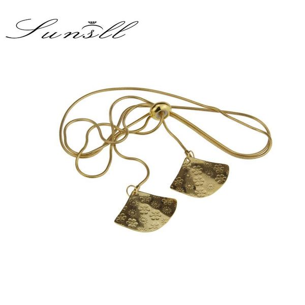 pendant necklaces sunsll fashion gold necklace stainless steel long chain geom getry women jewelry gifts, Silver
pendant necklaces sunsll fashion gold necklace stainless steel long chain geom getry women jewelry gifts, Silver