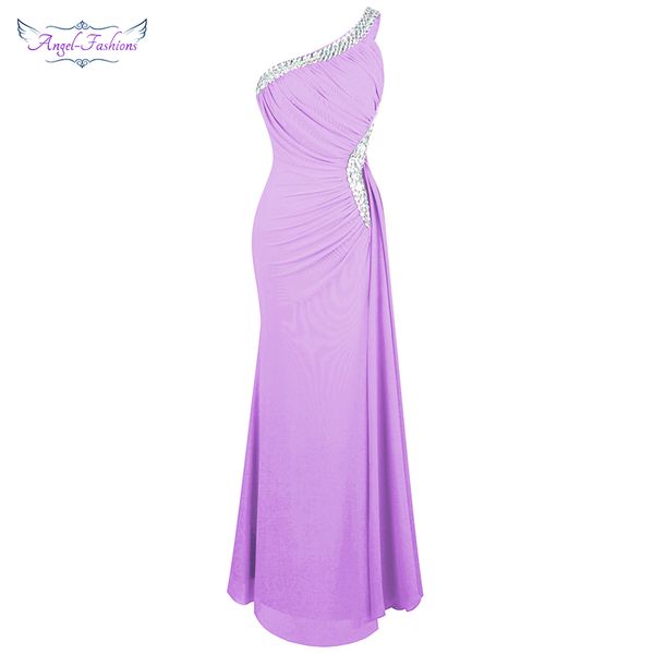 angel-fashions women's elegant evening dresses beading one shoulder pleated slit maxi bodycon party gown light purple 411 lj201123, White;black
angel-fashions women's elegant evening dresses beading one shoulder pleated slit maxi bodycon party gown light purple 411 lj201123, White;black