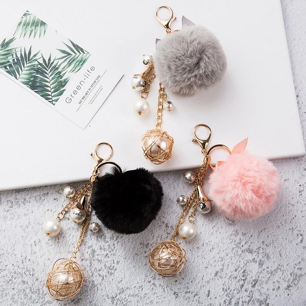 keychains rex fur car plush pendant ladies key chain couple bag tassel hair ball, Silver
keychains rex fur car plush pendant ladies key chain couple bag tassel hair ball, Silver