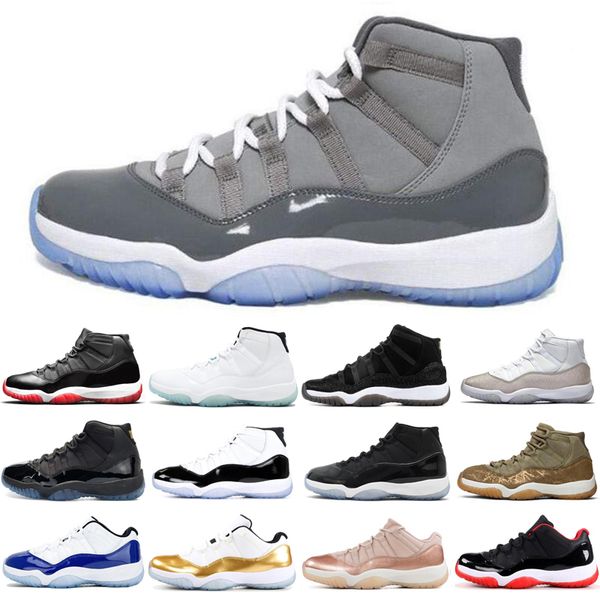 2020 bred 2019 11 11s jumpman men women basketball shoes 25th anniversary gamma blue mens trainers sports sneakers size 5.5-13, White;red
2020 bred 2019 11 11s jumpman men women basketball shoes 25th anniversary gamma blue mens trainers sports sneakers size 5.5-13, White;red