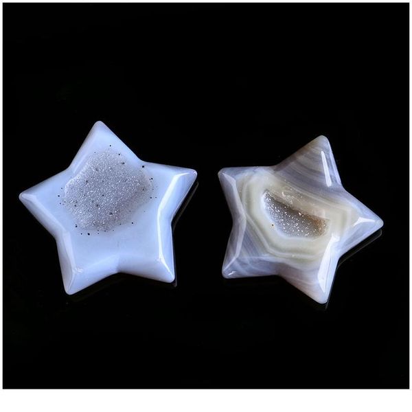 1pc natural crystal agate five-pointed star gem material wedding and new year decorations christmas gifts decorative acc qylzgk, Black
1pc natural crystal agate five-pointed star gem material wedding and new year decorations christmas gifts decorative acc qylzgk, Black