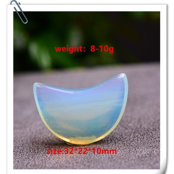 1pc natural crystal stone moon shaped colorfull mascot meditation healing health polished gift use collection and ho qyleap, Black
1pc natural crystal stone moon shaped colorfull mascot meditation healing health polished gift use collection and ho qyleap, Black