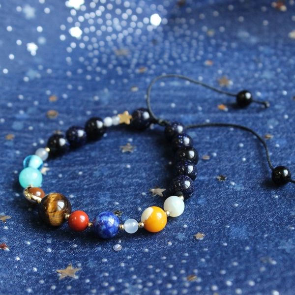 universe galaxy the nine planets in the solar system guardian star natural stone beads bracelet bangle for women & men gift y200730, Black
universe galaxy the nine planets in the solar system guardian star natural stone beads bracelet bangle for women & men gift y200730, Black