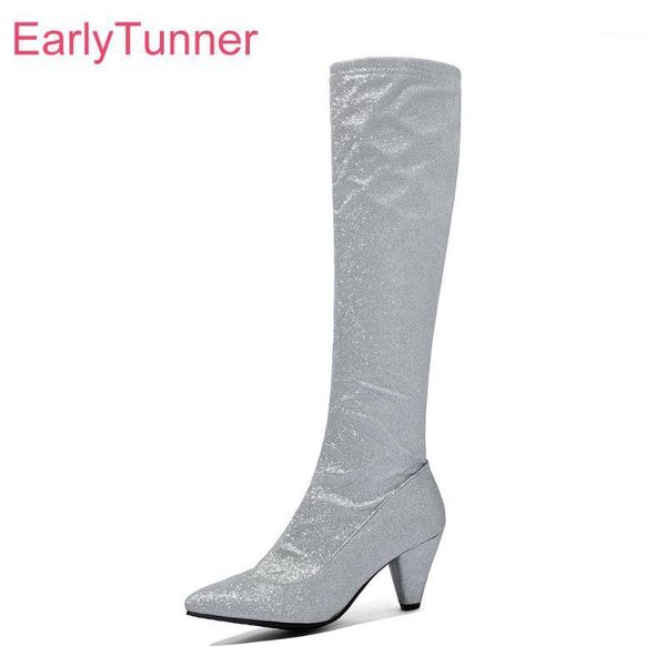 boots 2021 black silver women mid calf dress 3 inch spike heels lady nude shoes plus small big size 12 32 43 46 481
boots 2021 black silver women mid calf dress 3 inch spike heels lady nude shoes plus small big size 12 32 43 46 481