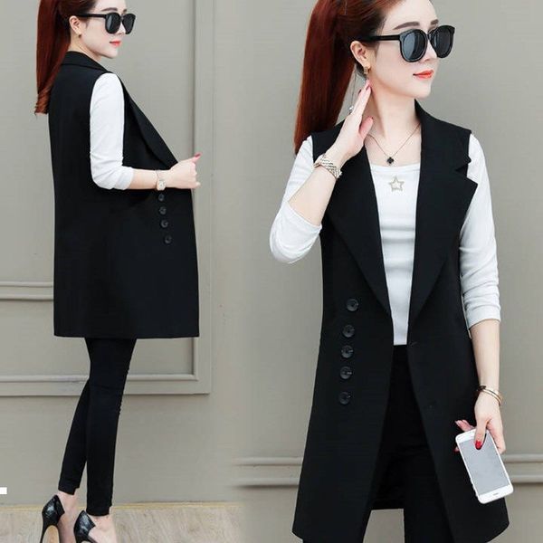 new autumn 2021 women's clothing long plaid temperament sleeveless jacket wool blazer plus size 4xl y208 3sml, Black;white
new autumn 2021 women's clothing long plaid temperament sleeveless jacket wool blazer plus size 4xl y208 3sml, Black;white