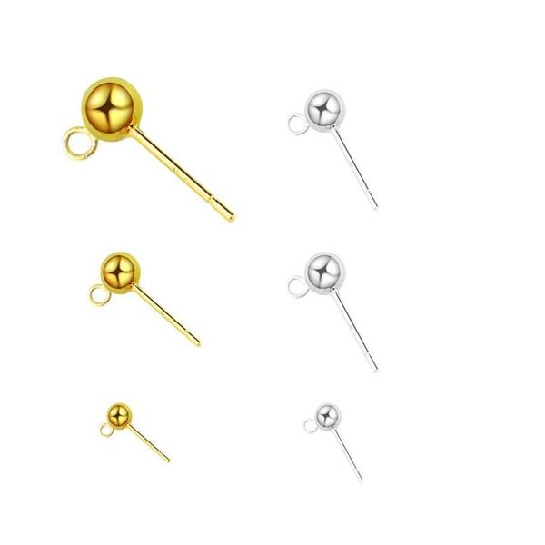 xinyao 2pcs s925 earring accessories with ring glod/sliver/rhodium color fit 3/4/5/6mm for diy earrings jewelr jlleep, Silver
xinyao 2pcs s925 earring accessories with ring glod/sliver/rhodium color fit 3/4/5/6mm for diy earrings jewelr jlleep, Silver