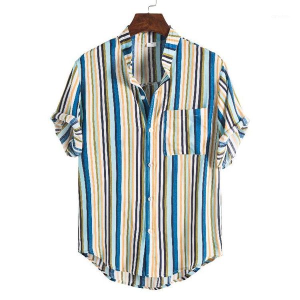 hawaiian style men's shirt striped print men's summer shirt 2020 casual stand collar short sleeve1, White;black
hawaiian style men's shirt striped print men's summer shirt 2020 casual stand collar short sleeve1, White;black