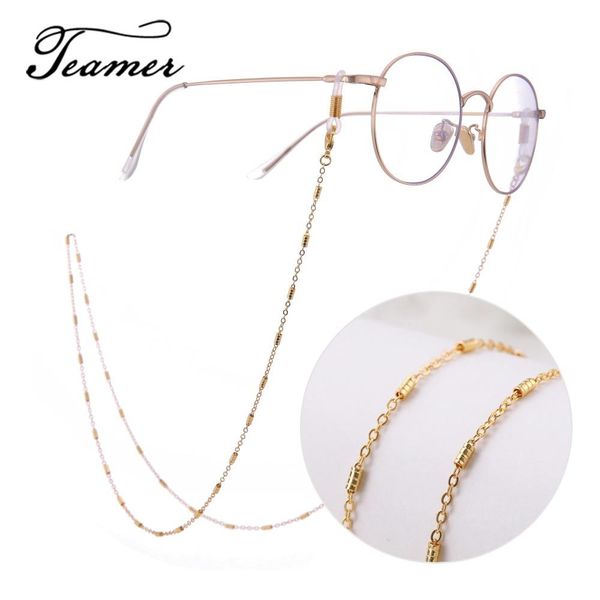 teamer 78cm retro metal glasses chain for women men fashion eyeglasses chain reading sunglasses strap cord holder q wmtmmn
teamer 78cm retro metal glasses chain for women men fashion eyeglasses chain reading sunglasses strap cord holder q wmtmmn