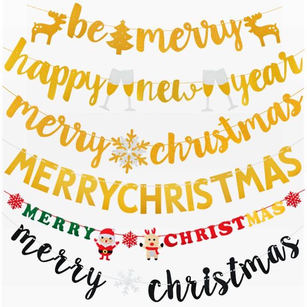 christmas decorations 1set banner gold merry paper happy year letter garland for xmas party hanging decoration
christmas decorations 1set banner gold merry paper happy year letter garland for xmas party hanging decoration