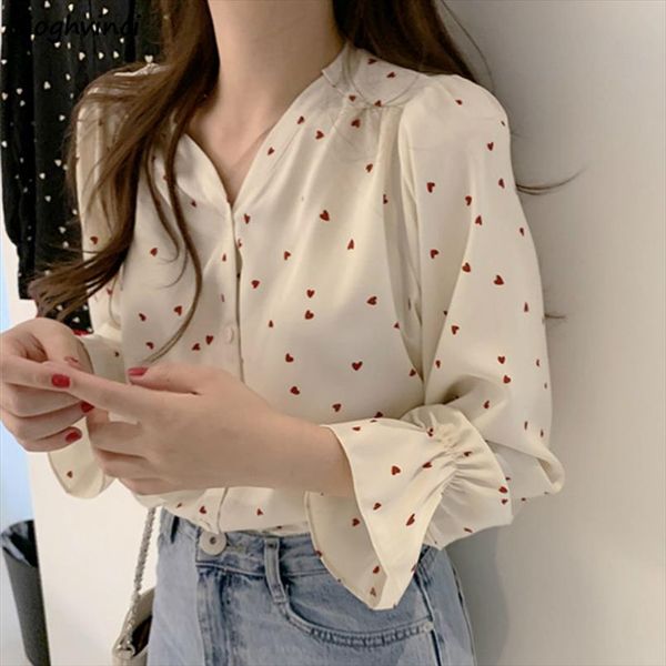 blouses women long flare sleeve v neck printed sweet elegant chiffon women shirts plus size 2xl loose retro chic stylish bf, White
blouses women long flare sleeve v neck printed sweet elegant chiffon women shirts plus size 2xl loose retro chic stylish bf, White
