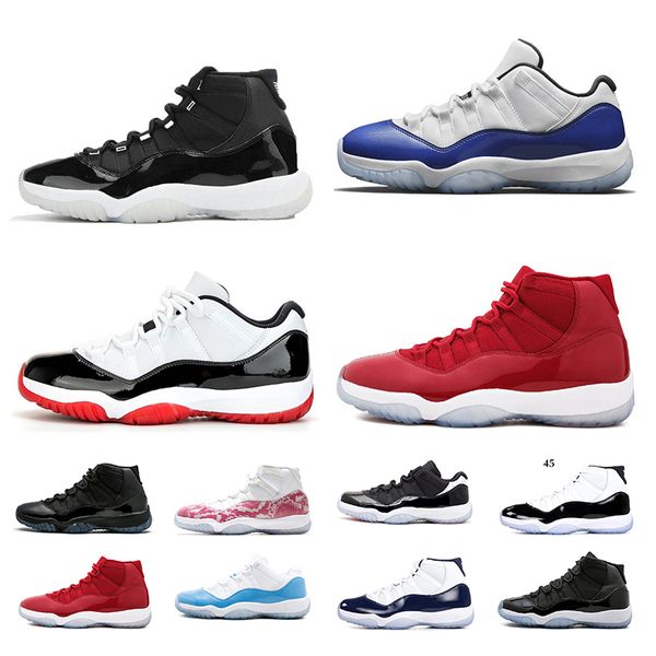 25th anniversary wans 11 11s basketball shoes men women bred gamma blue space jam mens trainers sports sneakers
25th anniversary wans 11 11s basketball shoes men women bred gamma blue space jam mens trainers sports sneakers