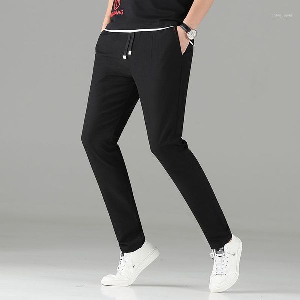 men's casual pants trousers summer thin section loose straight sports pants men's middle-aged1, Black
men's casual pants trousers summer thin section loose straight sports pants men's middle-aged1, Black