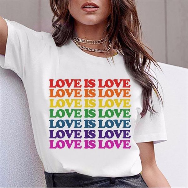 lgbt t shirts for women new gay pride tshirt female love lesbian rainbow t shirt love is shirt summer harajuku tee, White
lgbt t shirts for women new gay pride tshirt female love lesbian rainbow t shirt love is shirt summer harajuku tee, White