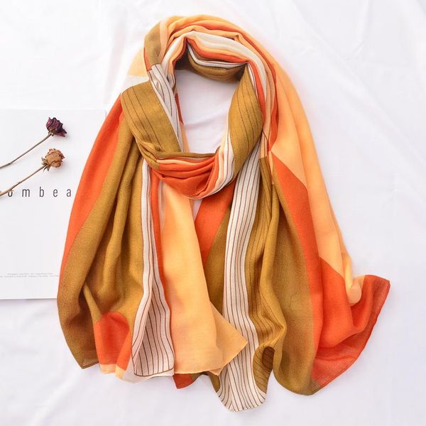 royalmaybe new spring and autumn cotton gauze scarf women long travel beach towel striped color matching warm scarf, Blue;gray
royalmaybe new spring and autumn cotton gauze scarf women long travel beach towel striped color matching warm scarf, Blue;gray