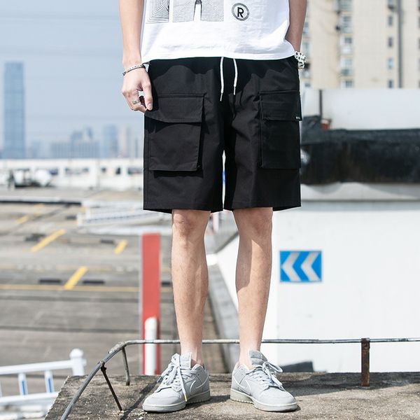 summer casual shorts 2020 new korean trend loose cotton sportswear capri men's pants, White;black
summer casual shorts 2020 new korean trend loose cotton sportswear capri men's pants, White;black