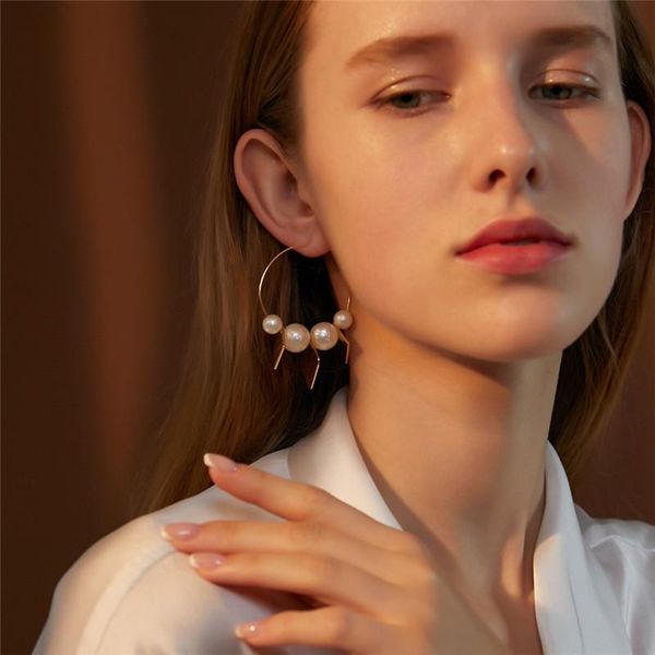 fashion gold color metal alloy hoop earrings for women girls geometry pearl pendant round hanging earrings party jewelry gift, Golden;silver
fashion gold color metal alloy hoop earrings for women girls geometry pearl pendant round hanging earrings party jewelry gift, Golden;silver