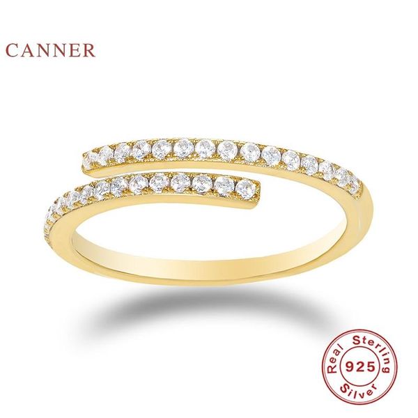 cluster rings canner ins simple single row diamond open ring 100% 925 sterling silver anillos gold for women luxury fine jewelry, Golden;silver
cluster rings canner ins simple single row diamond open ring 100% 925 sterling silver anillos gold for women luxury fine jewelry, Golden;silver