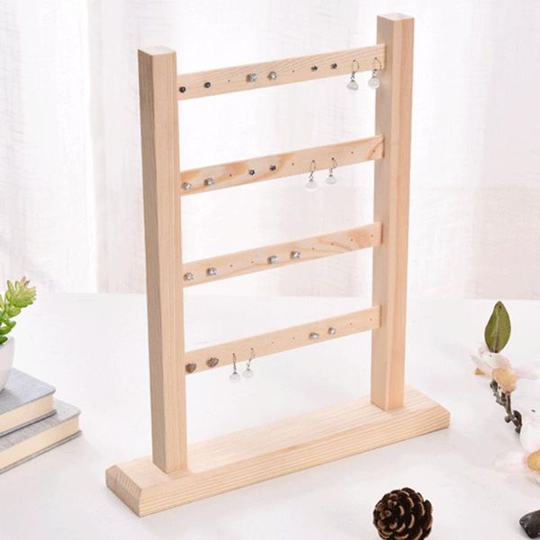 4 layer home hanging wooden organizer pendant show findings storage accessories jewelry display earrings rack necklaces stand, Pink;blue
4 layer home hanging wooden organizer pendant show findings storage accessories jewelry display earrings rack necklaces stand, Pink;blue