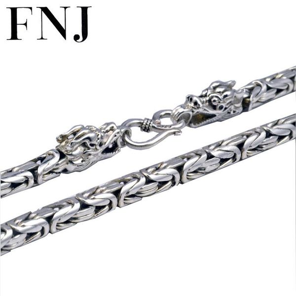 925 sterling silver necklace dragon head men jewelry 4mm 5mm 100% s925 solid silver chain necklaces male jewelry making
925 sterling silver necklace dragon head men jewelry 4mm 5mm 100% s925 solid silver chain necklaces male jewelry making