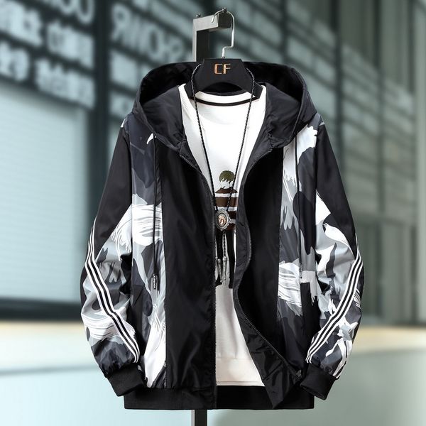autumn and winter plus size sports jacket men's trend fat plus size men's youth casual loose jacket, Black;brown
autumn and winter plus size sports jacket men's trend fat plus size men's youth casual loose jacket, Black;brown