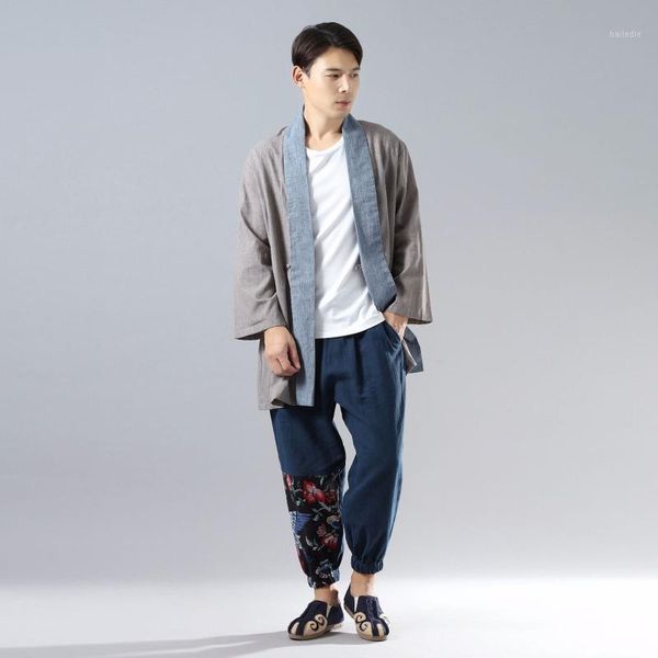 chinese style men hanfu coat retro plus size autumn kimono cardigan linen cotton patchwork jacket male casual tang suit shirt1, Red
chinese style men hanfu coat retro plus size autumn kimono cardigan linen cotton patchwork jacket male casual tang suit shirt1, Red