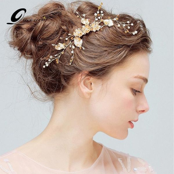 fashion golden color tone handmade wedding decorative hair comb with crystal bridal pearl hair accessories women headpiece, Golden;silver
fashion golden color tone handmade wedding decorative hair comb with crystal bridal pearl hair accessories women headpiece, Golden;silver