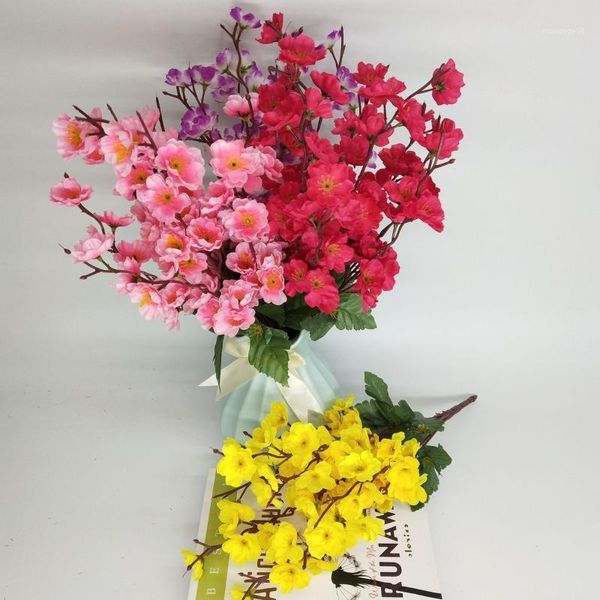 artificial peach blossom 9 fork diy silk flowers home decoration faux flowers wedding party living room table fake bouquet1
artificial peach blossom 9 fork diy silk flowers home decoration faux flowers wedding party living room table fake bouquet1