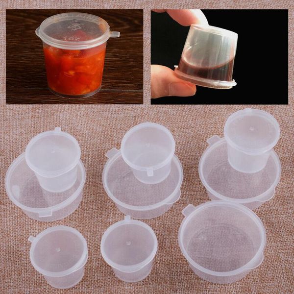 storage bottles & jars 100pcs disposable plastic takeaway sauce cup containers box with hinged lids pigment paint palette reusable
storage bottles & jars 100pcs disposable plastic takeaway sauce cup containers box with hinged lids pigment paint palette reusable