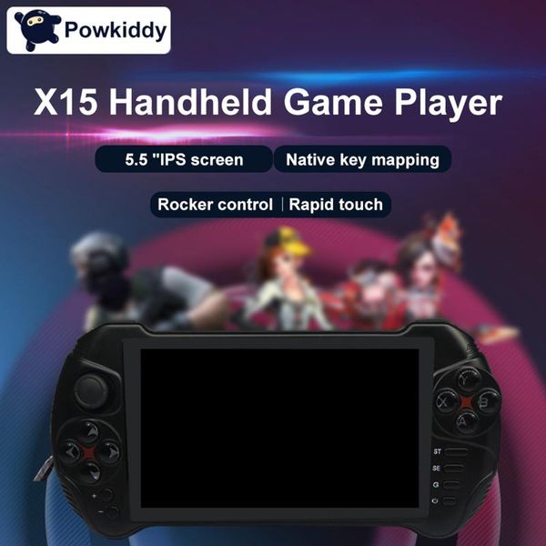 powkiddy x15 andriod портативной игровой консоли 5,5 дюйма 1280 * 720 экран mtk8163 quad core 2g ram 32g rom видео портативное игрока
powkiddy x15 andriod портативной игровой консоли 5,5 дюйма 1280 * 720 экран mtk8163 quad core 2g ram 32g rom видео портативное игрока