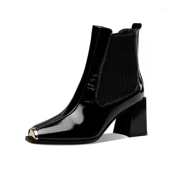 boots genuine leather women block heel ankle classic design shoes for working office woman heels1, Black
boots genuine leather women block heel ankle classic design shoes for working office woman heels1, Black