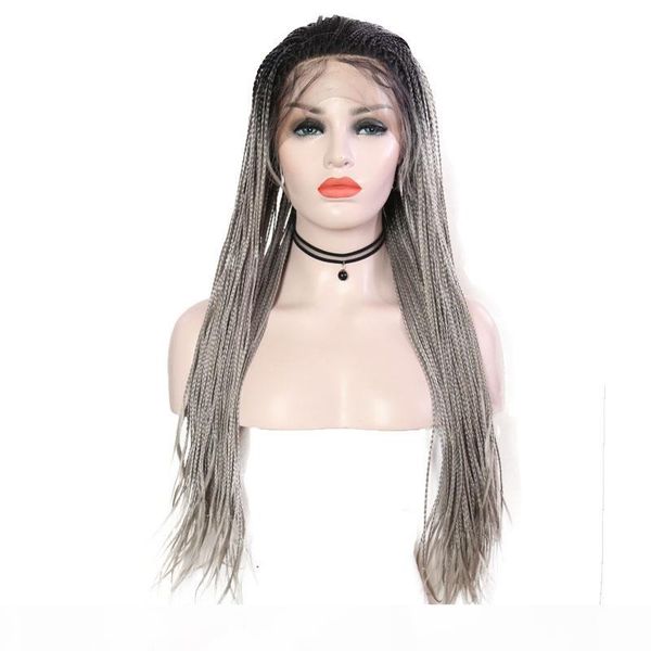 gray ombre lace front wigs box braided synthetic wigs cospaly party straight heat resistant fiber hair wig two tone black root
gray ombre lace front wigs box braided synthetic wigs cospaly party straight heat resistant fiber hair wig two tone black root
