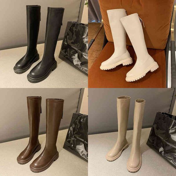 boot 2022 winter long brand women slim boots knee high luxury chelsea chunky platform shoes zipper round toe botines de mujer 22, Black
boot 2022 winter long brand women slim boots knee high luxury chelsea chunky platform shoes zipper round toe botines de mujer 22, Black