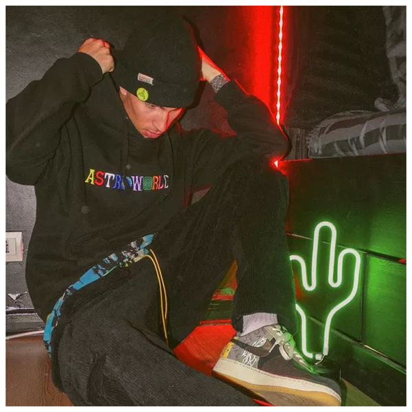 2021 american winter new style hip-hop rap men's colorful embroidered letters high street hoodie couple outfit jcu3, Black
2021 american winter new style hip-hop rap men's colorful embroidered letters high street hoodie couple outfit jcu3, Black
