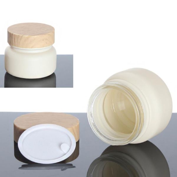 storage bottles & jars 50g cream jar with wooden screw cap,empty glass for body scrub
storage bottles & jars 50g cream jar with wooden screw cap,empty glass for body scrub