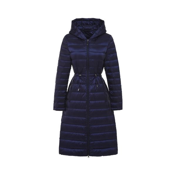 2021 new long women's down coat winter jacket women parka with waist belt silm warm windbreaker hooded coats j2b8, Black
2021 new long women's down coat winter jacket women parka with waist belt silm warm windbreaker hooded coats j2b8, Black