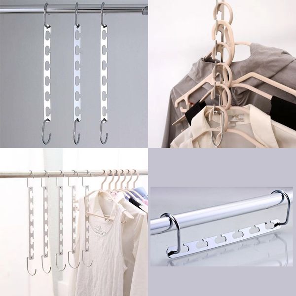 magic clothes hangers hanging chain metal stainless steel cloth closet hanger shirts tidy save space organizer hangers for clothes 136 g2
magic clothes hangers hanging chain metal stainless steel cloth closet hanger shirts tidy save space organizer hangers for clothes 136 g2