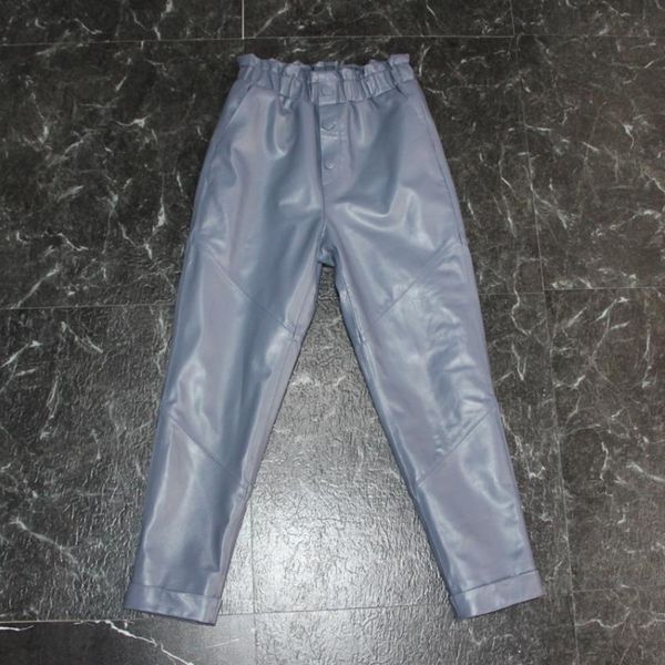 mode genuine point buttons sheep women's elastic waistline waistband gleaming royal leather pant pencil wq853 dropship, Black;white
mode genuine point buttons sheep women's elastic waistline waistband gleaming royal leather pant pencil wq853 dropship, Black;white
