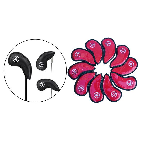 golf 10pcs/set head covers for driver and fairway woods premium pu leather headcovers designed to fit all woods and drivers
golf 10pcs/set head covers for driver and fairway woods premium pu leather headcovers designed to fit all woods and drivers